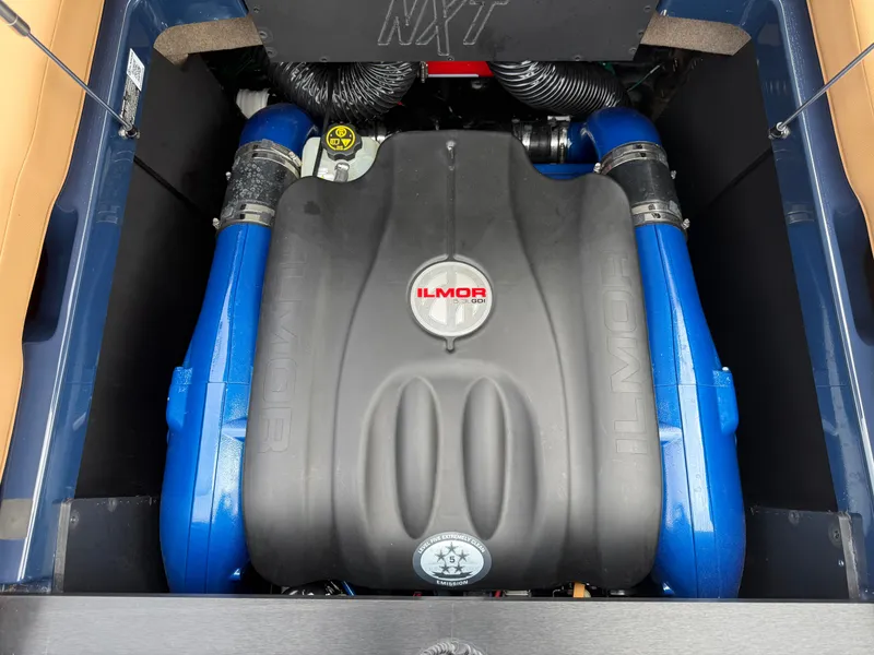 Slide: The Image of Ilmor engine in 2022 MasterCraft NXT24 boat. - 15