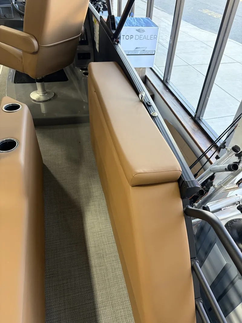 Slide: The Image of Interior of Sylvan L Series L-3 ULZ Platinum 2026 with beige seating. - 5