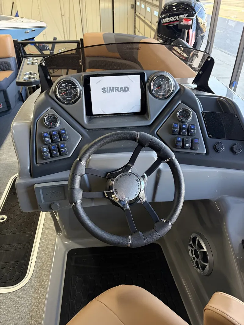 Slide: The Image of Interior view of Sylvan L Series L-3 ULZ Platinum 2026 helm. - 9