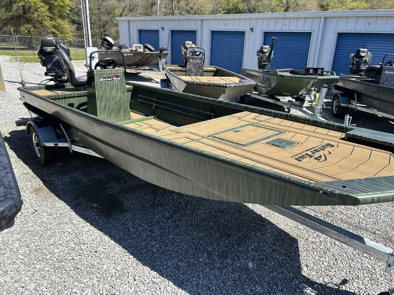 The Image of 2026 Gator Tail Extreme Series 20x60 CC boat on trailer. - 1