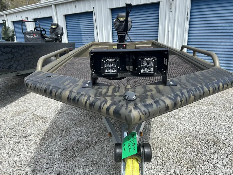 Slide: The Image of Gator Tail Savage Series 1750 boat with Rigid lights, 2026 model. - 4