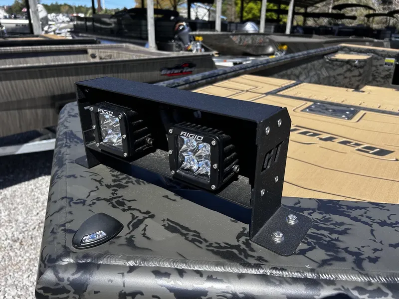 Slide: The Image of Gator Tail Extreme Series 1860 boat with LED lights, model year 2026. - 10