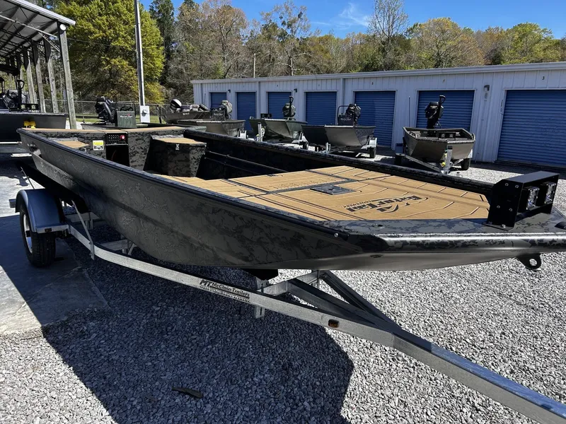 Slide: The Image of Gator Tail Extreme Series 1860 boat on trailer, year 2026. - 5