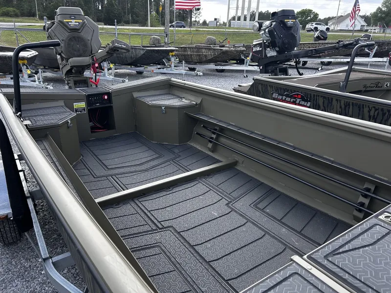 Slide: The Image of Interior view of Gator Tail Savage Series 1750 boat, year 2026. - 6