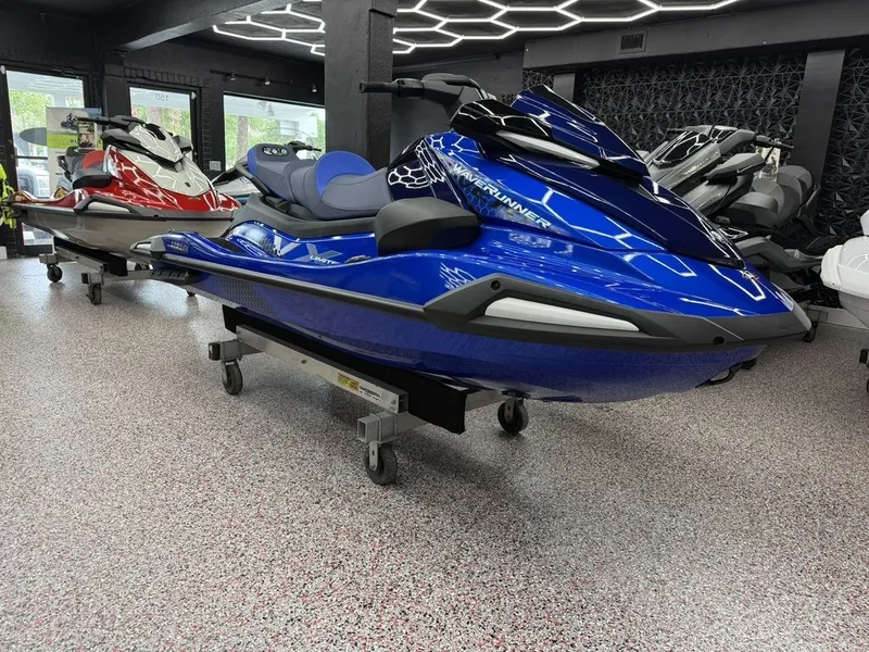 The Image of 2026 Yamaha VX Limited jet ski in showroom. - 0