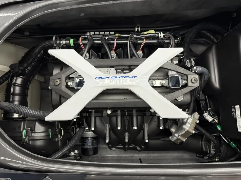 Slide: The Image of Engine of 2025 Yamaha WaveRunners FX® HO with Audio. - 11