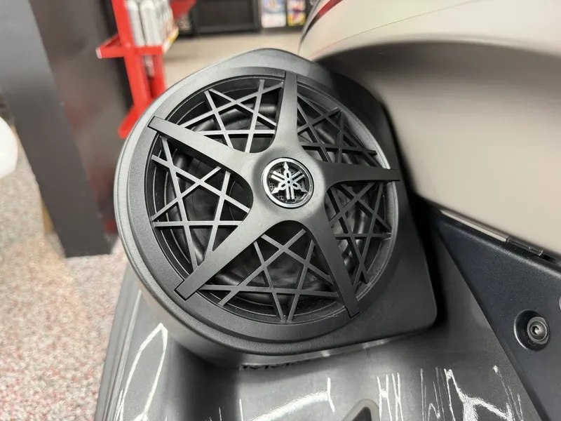 Slide: The Image of Yamaha WaveRunners 2025 speaker, FX® HO with Audio model. - 12