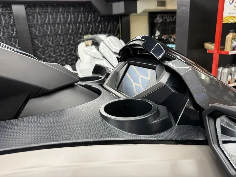 Slide: The Image of 2025 Yamaha WaveRunners FX® HO with Audio, close-up of dashboard. - 13