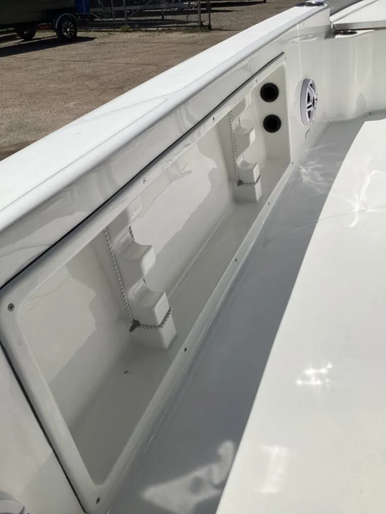 Slide: The Image of Interior view of Blazer PureBay 2200 boat, model year 2026. - 28