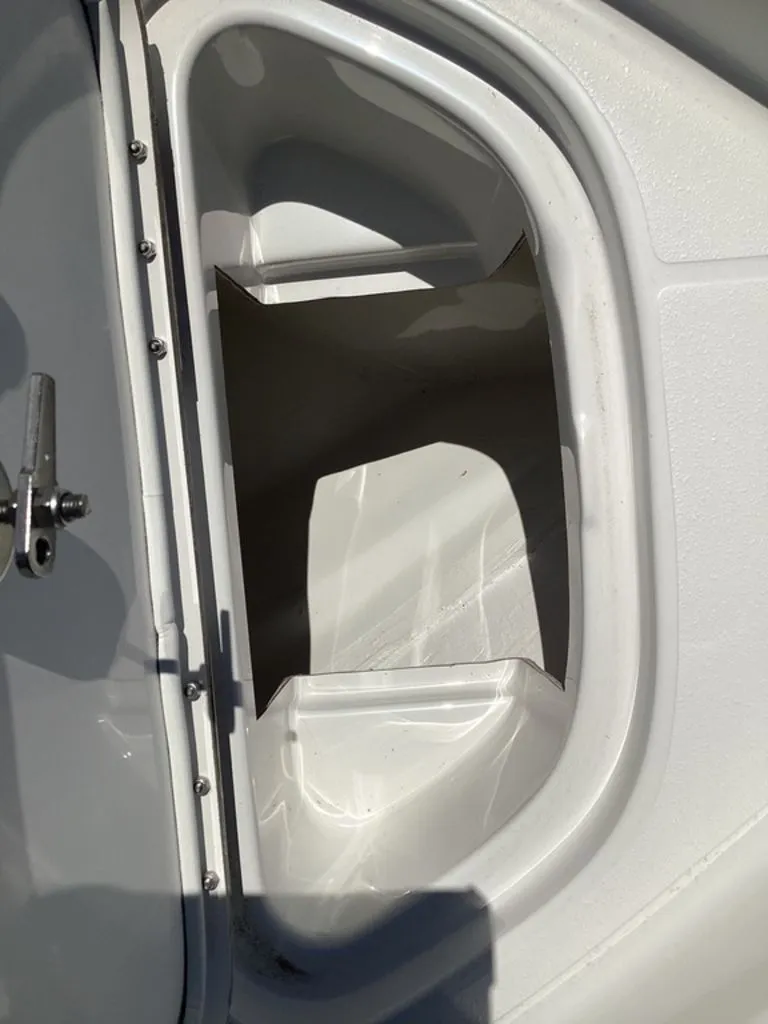 Slide: The Image of Storage compartment in Blazer PureBay 2200 boat, year 2026. - 47