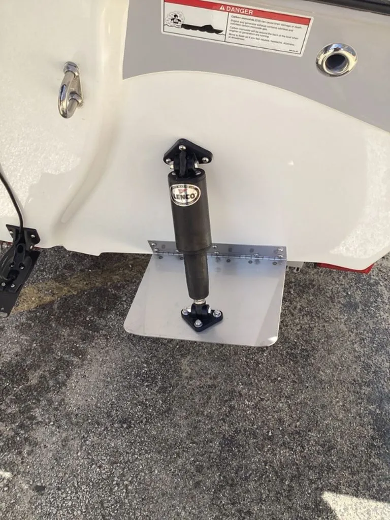 Slide: The Image of Blazer PureBay 2200 boat with Lenco trim tab, year 2026. - 7