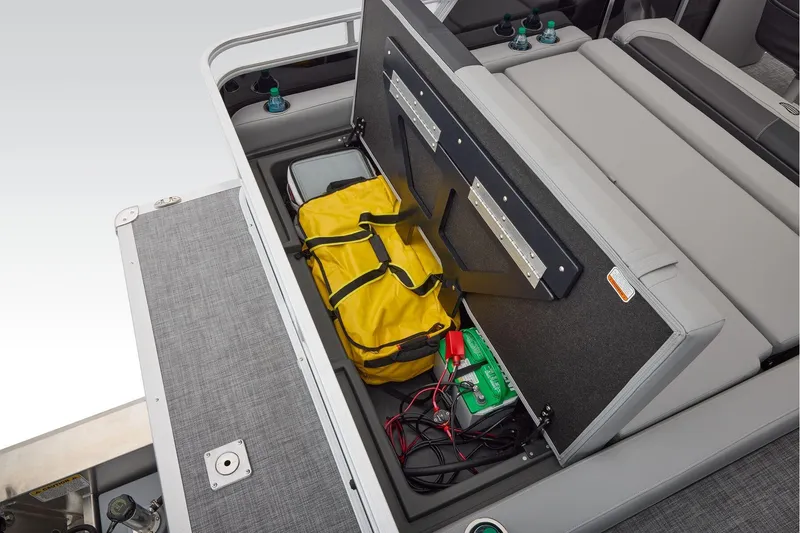 Slide: The Image of Sun Tracker Party Barge 22 RF DLX 2026 - 50