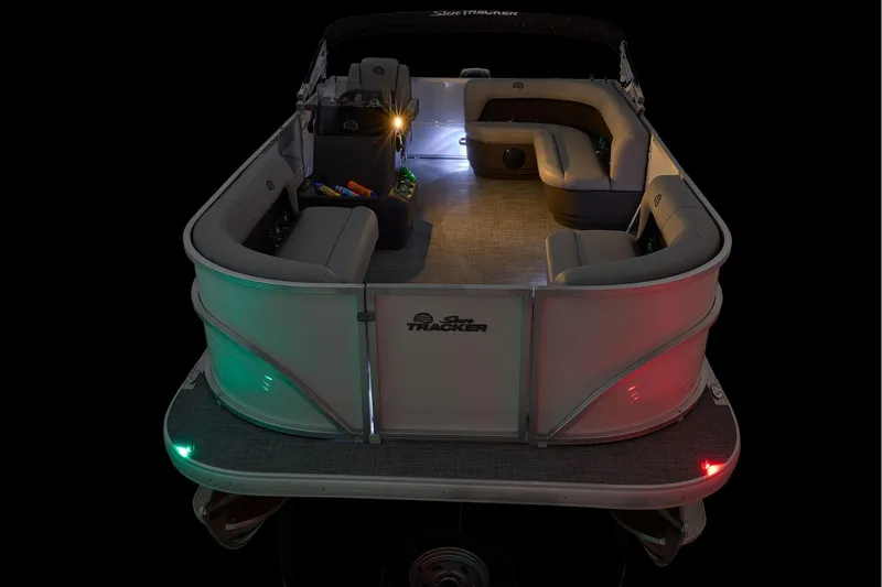 Slide: The Image of Sun Tracker Party Barge 16 DLX 2026 - 57