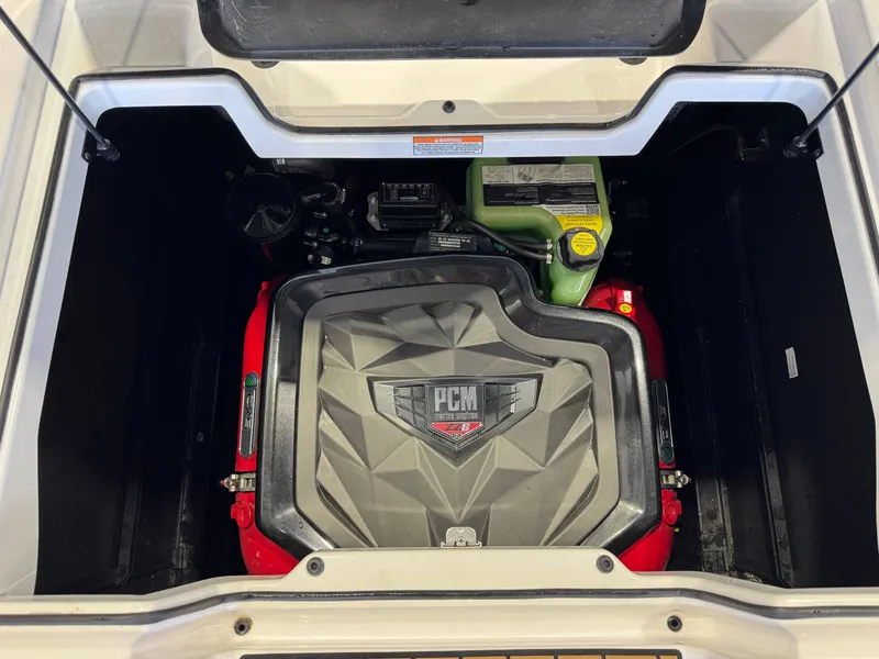 Slide: The Image of Engine compartment of 2022 Nautique Super Air Nautique G23 boat. - 28