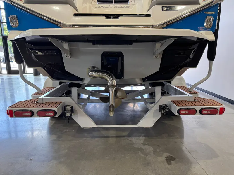 Slide: The Image of Rear view of 2022 Nautique Super Air Nautique G23 boat. - 7