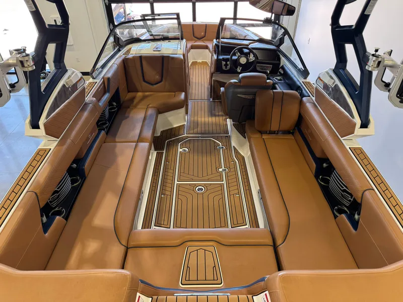 Slide: The Image of Interior of a 2019 Nautique Super Air Nautique G25 boat. - 13
