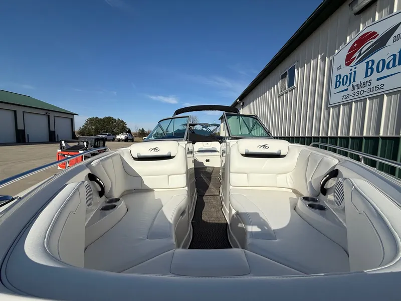 Slide: The Image of 2012 Monterey 264FS boat with white interior at Boji Boat Brokers. - 3