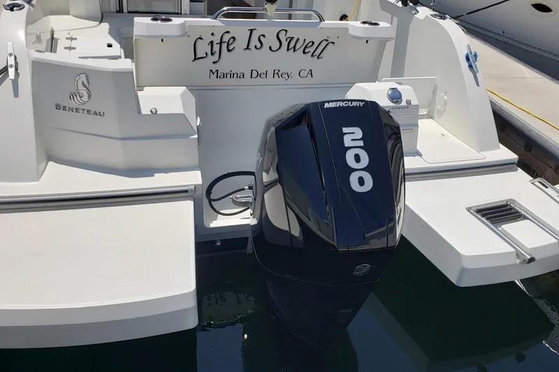 Slide: The Image of 2019 Beneteau Antares 23 boat with Mercury 200 engine, docked at Marina Del Rey, CA. - 52
