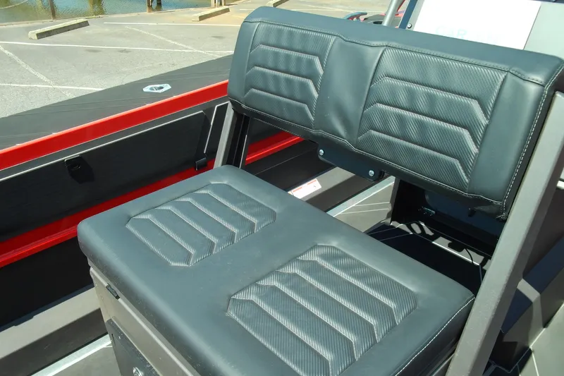 Slide: The Image of Stabicraft 2050 Frontier 2026 model, featuring sleek black seating design. - 25