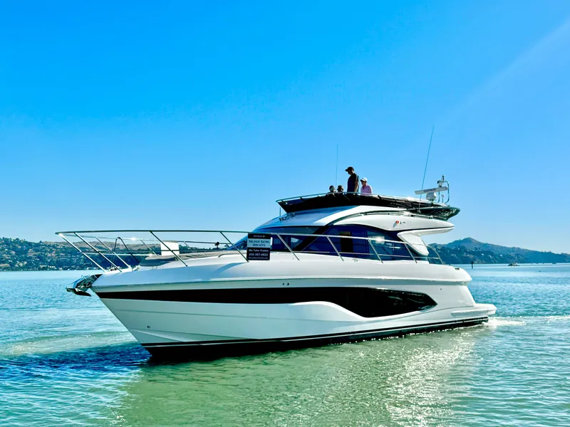 The Image of 2024 Princess F45 yacht cruising on a sunny day. - 0