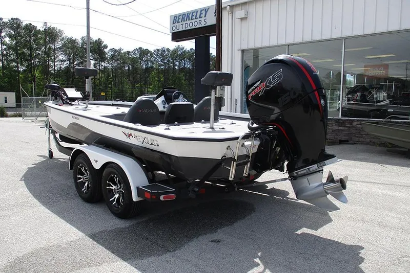 Slide: The Image of 2021 Vexus AVX 1980 boat with Mercury engine at Berkeley Outdoors dealership. - 4