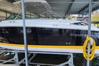 Slide: The Image of Cobalt R35 2017 engine display showing RPM, hours, and temperature readings. - 7