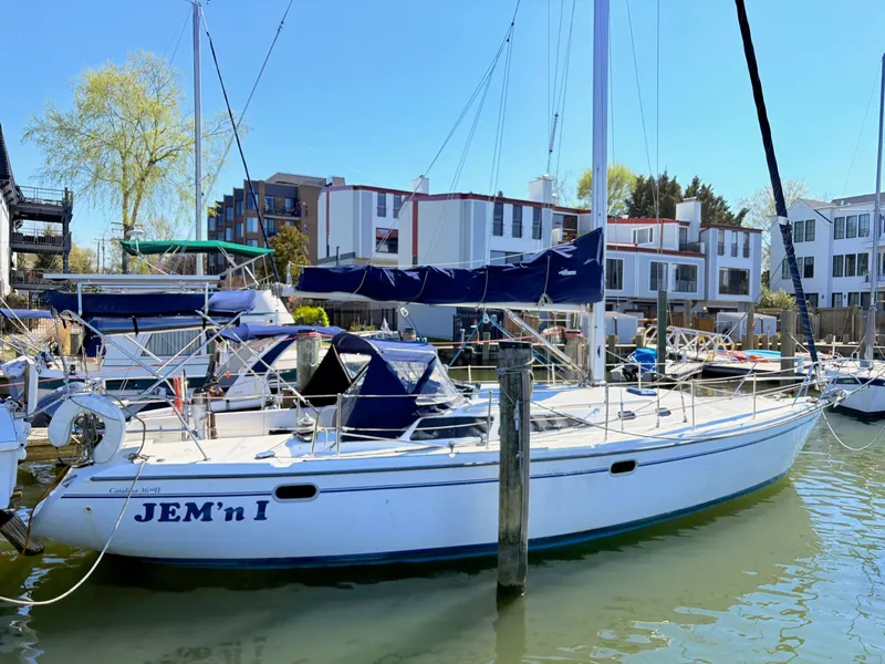 The Image of 2001 Catalina 36 Mark II sailboat docked in marina. - 0