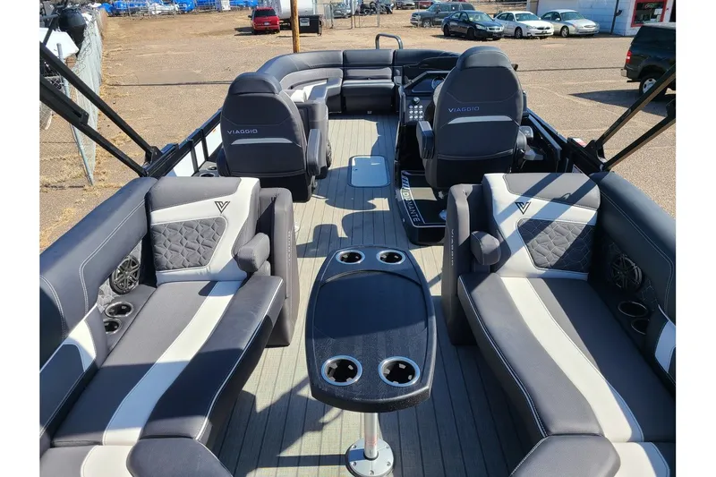 Slide: The Image of Viaggio Diamante 26U W/ Suzuki 350HP Stealth Motor & Trailer 2025 - 17