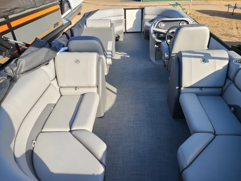 Slide: The Image of Flagship Endurance E22CU Sportoon W/ Suzuki 200HP Motor Demo Pontoon 2026 - 13