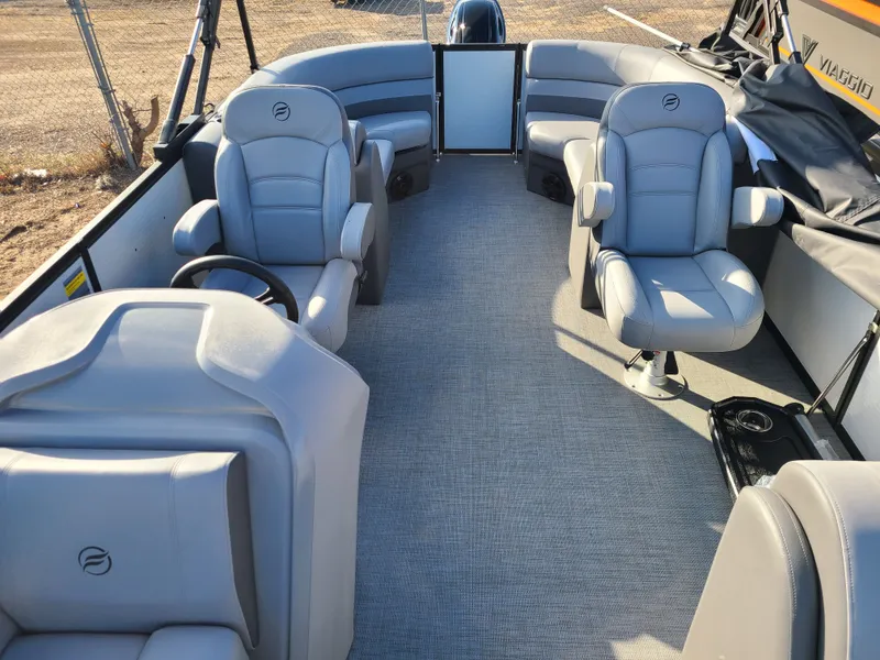 Slide: The Image of Flagship Endurance E22CU Sportoon W/ Suzuki 200HP Motor Demo Pontoon 2026 - 7