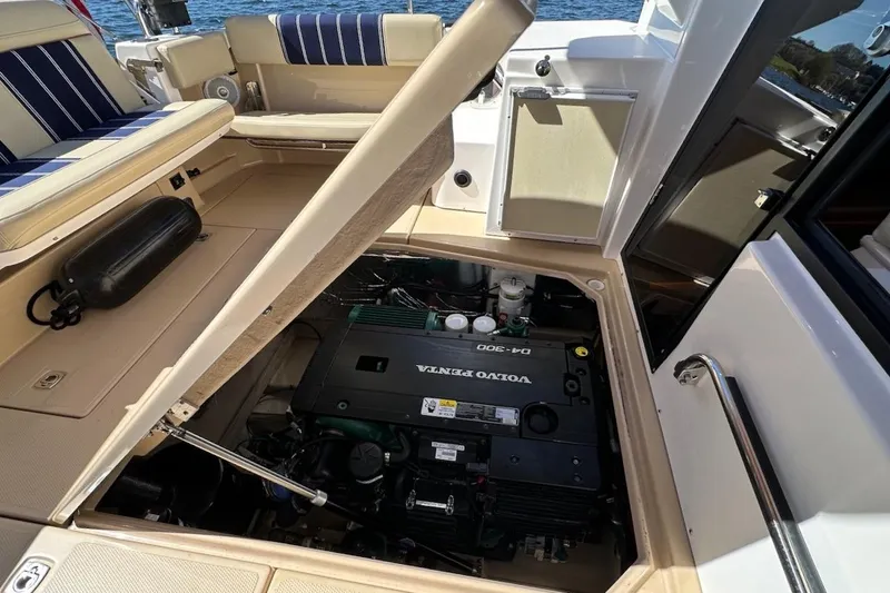 Slide: The Image of Volvo Penta D4-300 engine in 2018 Ranger Tugs R-29 CB boat. - 45