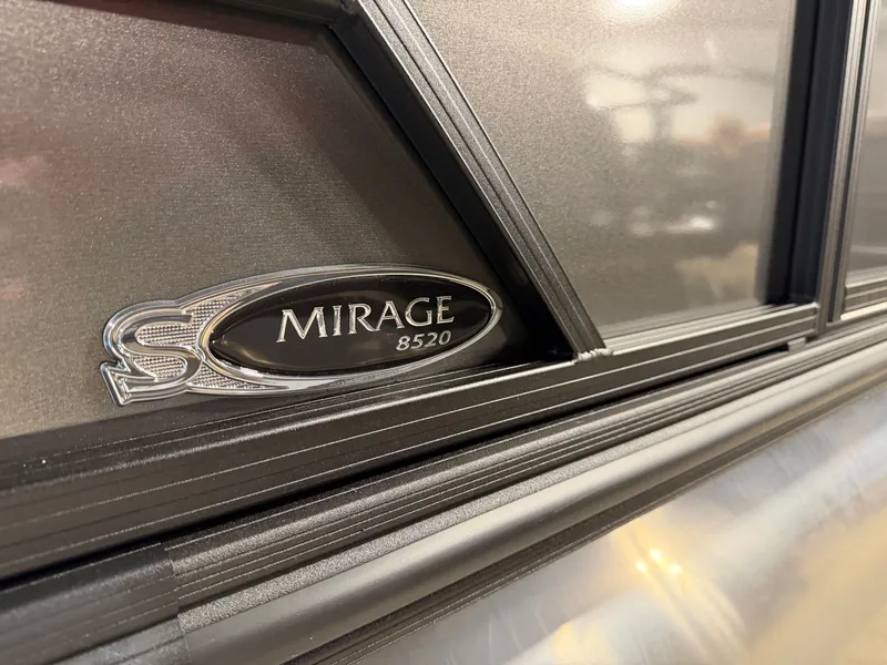 Slide: The Image of Close-up of the Sylvan Mirage 8520 CLZ DH featuring a sleek nameplate. - 1
