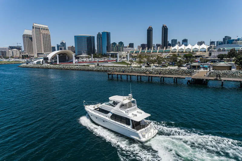 Slide: The Image of Carver Yachts 530 Voyager Pilothouse 1999 - 50