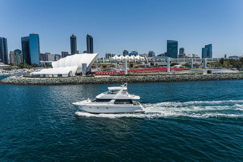 Slide: The Image of Carver Yachts 530 Voyager Pilothouse 1999 - 53