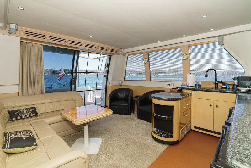 Slide: The Image of Carver Yachts 530 Voyager Pilothouse 1999 - 65