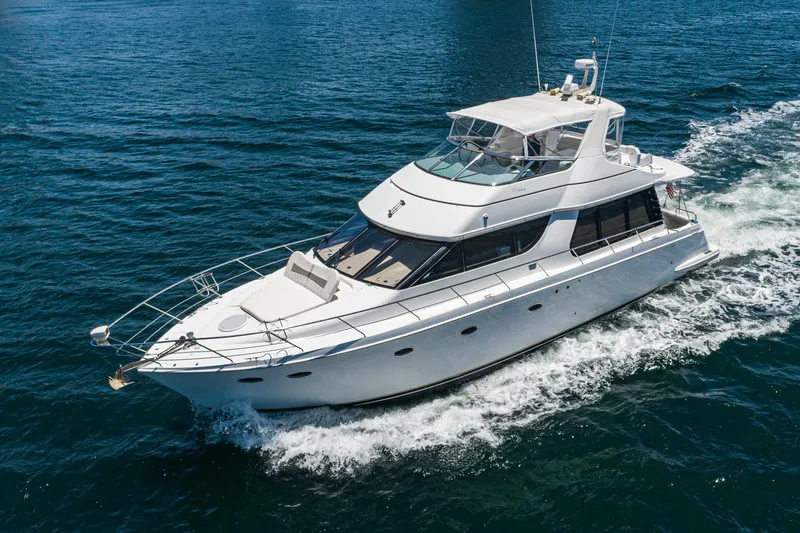 Slide: The Image of Carver Yachts 530 Voyager Pilothouse 1999 - 77