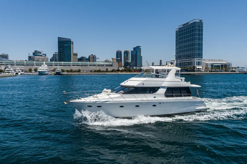 Slide: The Image of Carver Yachts 530 Voyager Pilothouse 1999 - 80