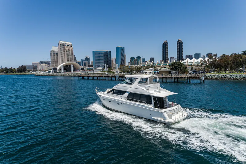 Slide: The Image of Carver Yachts 530 Voyager Pilothouse 1999 - 81