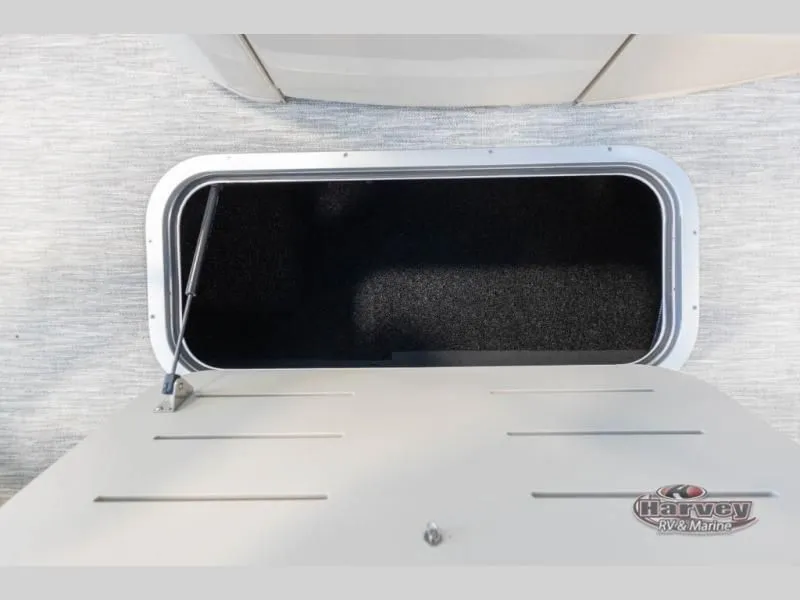 Slide: The Image of Storage compartment of M Series 23 MFB RV, year 2026. - 12