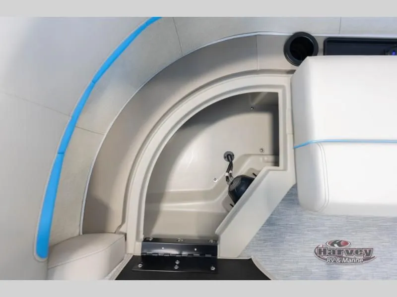 Slide: The Image of Interior of M Series 23 MFB 2026 with seating area. - 9