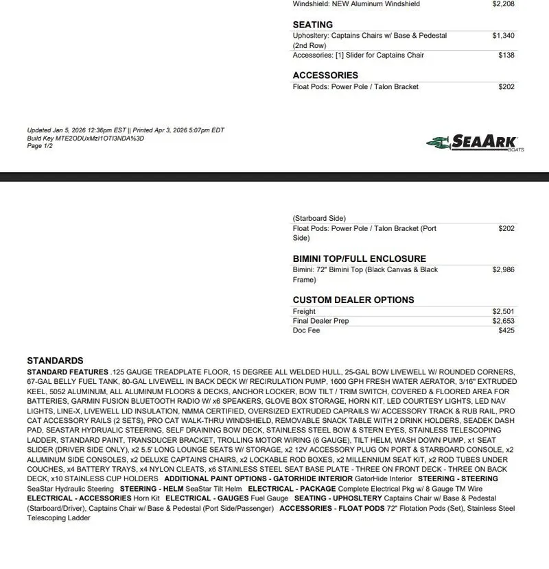 Slide: The Image of SeaArk Easy Cat 2026 - 3