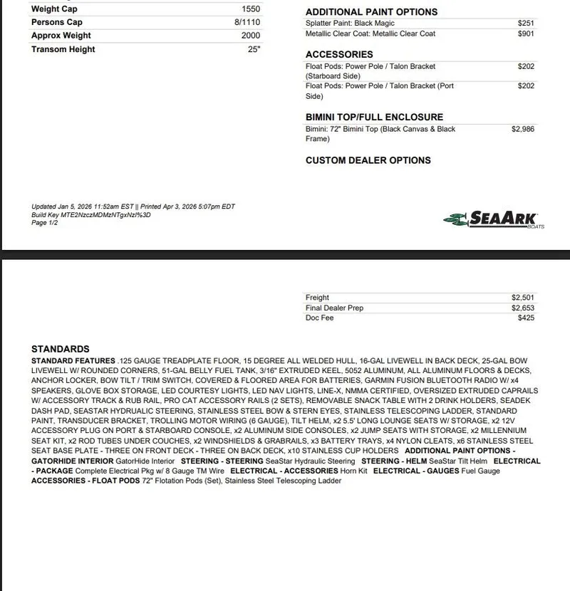 Slide: The Image of SeaArk Easy 200 2026 - 3
