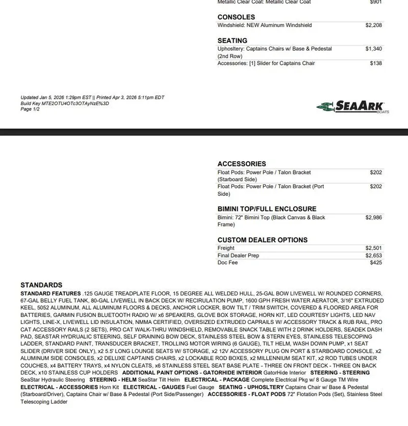 Slide: The Image of SeaArk Easy Cat 2026 - 3