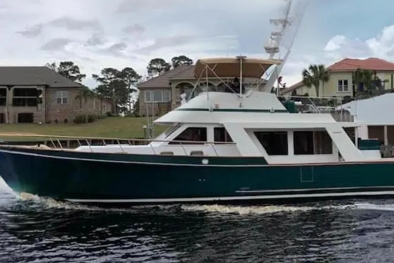 The Image of 1985 Ocean Alexander Europa under way - 0