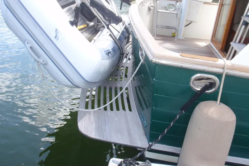 Slide: The Image of 1985 Ocean Alexander Europa Swim Platform - 16