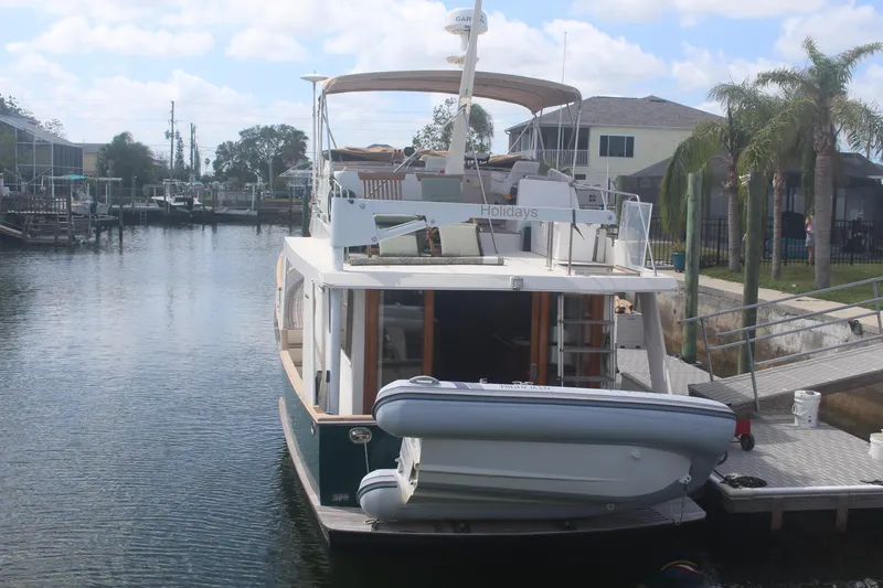 Slide: The Image of 1985 Ocean Alexander Europa & Dinghy - 23