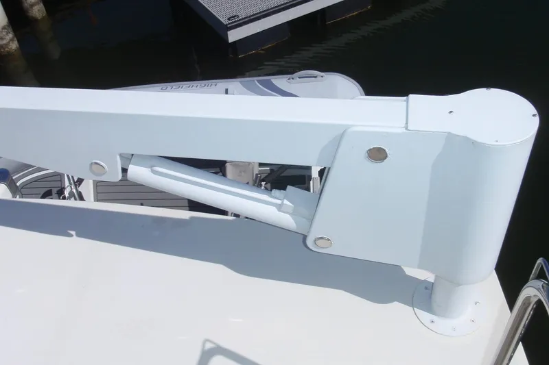 Slide: The Image of 1985 Ocean Alexander Europa Dinghy Hoist - 33