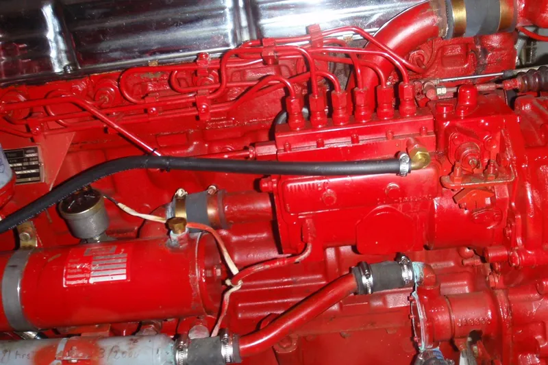 Slide: The Image of 1985 Ocean Alexander Europa Port Engine - 71