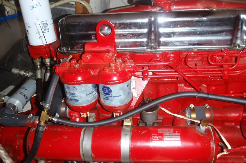 Slide: The Image of 1985 Ocean Alexander Europa Port Engine - 78