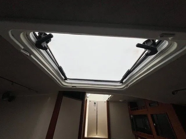 Slide: The Image of Interior view of a 2006 Carolina Classic 28FT boat window. - 24